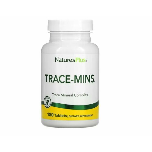���� �������� �������������� Nature's Plus Trace-Mins, ���������������, 180 ��������