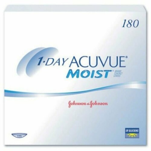     ACUVUE 1-DAY MOIST, 180 ., R 8,5, D +0,5, 1 .  -     , -  