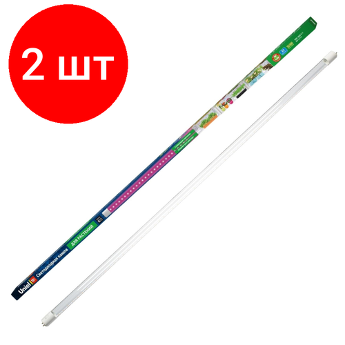   2 ,  Uniel LED-T8-18W/SPSB/G13/CL PLP30WH  T8, 