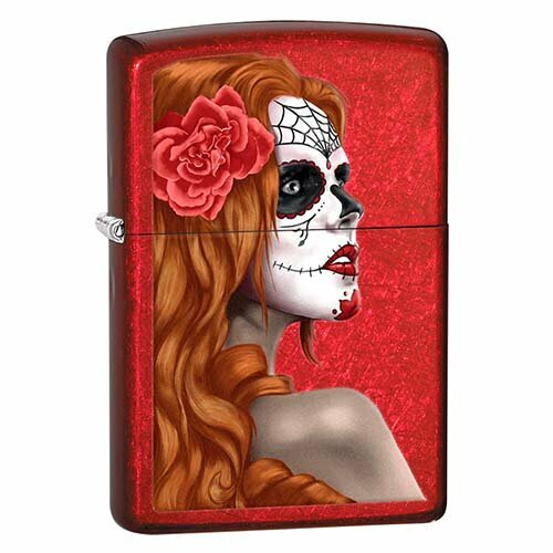   Classic  . Candy Apple Red  Zippo 28830 GS
