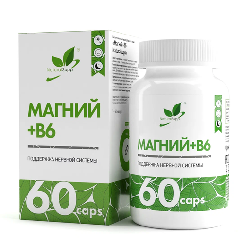   Magnesium + B6, ., 193 +6 , 100 , 60 .  -     , -  