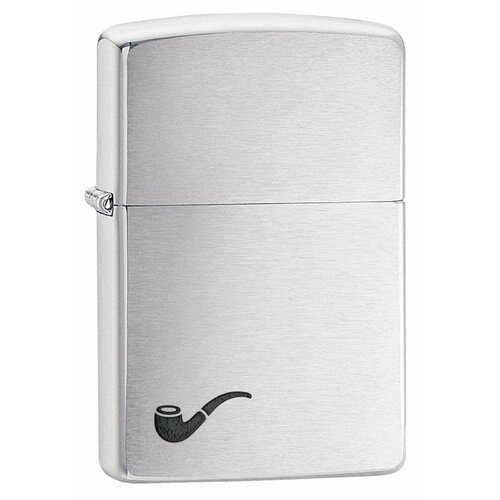       ZIPPO Pipe   Brushed Chrome, /, ,   -     , -,   