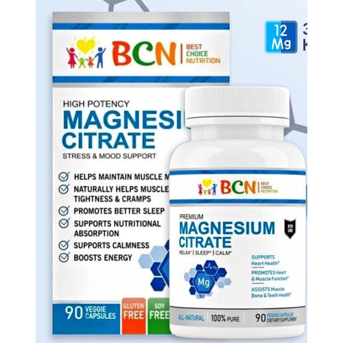     BCN Magnesium Citrate 400 , 90 .  -     , -  