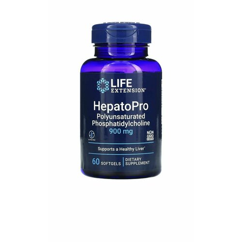     LIFE EXTENSION HepatoPro Polyunsaturated Phosphatidycholine 900 mg 60   -     , -  