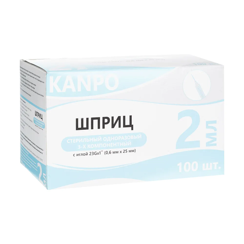    KANPO , 30  x 0.6 , : 23G, 100 .  -     , -  