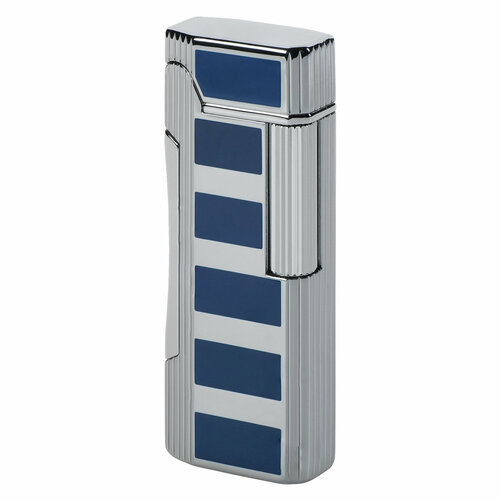      Colibri OF LONDON Primo Satin Silver & Blue Accent  -     , -  