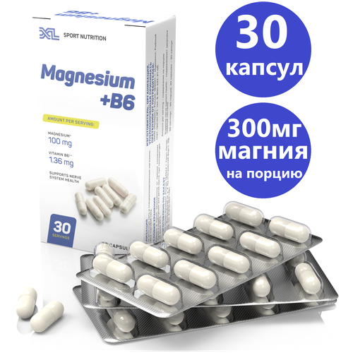    6 XL Magnesium + B6,     6, 30   -     , -  