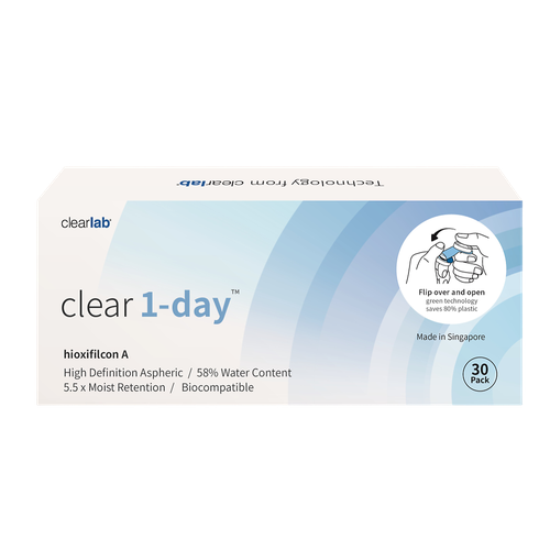     Clearlab Clear 1-day, 30 ., R 8,7, D -2, , 1 .  -     , -  