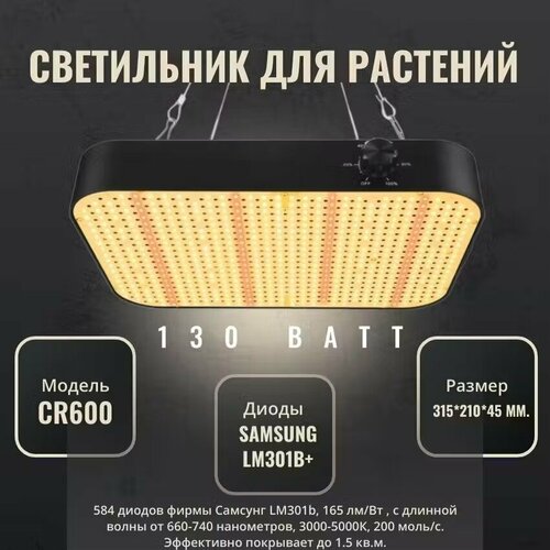      CR600 130W    Samsung LM301B+  -     , -  