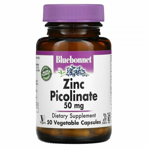   Bluebonnet Nutrition Zinc Picolinate 50  50   /    -     , -  