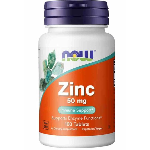 ���� NOW �������� NOW Zinc Gluconate 50mg 100 ����.