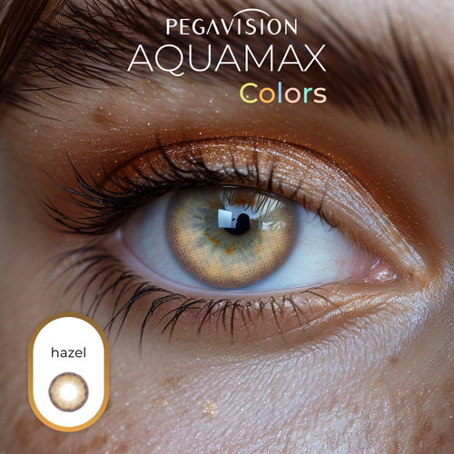     Pegavision Aquamax Colors, 2 ., R 8,6, D -4, Hazel, 1 .  -     , -  