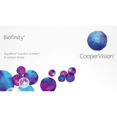     CooperVision Biofinity, 6 ., R 8,6, D -11,5, , 1 .  -     , -  