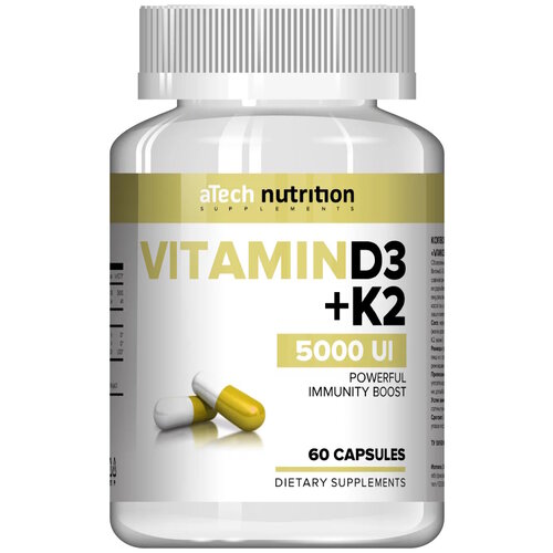 ���� Vitamin D3+K2 ����., 37 �, 60 ��.