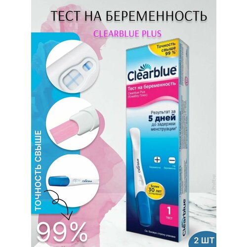   Clearblue    Plus 1 , 2 /  -     , -  