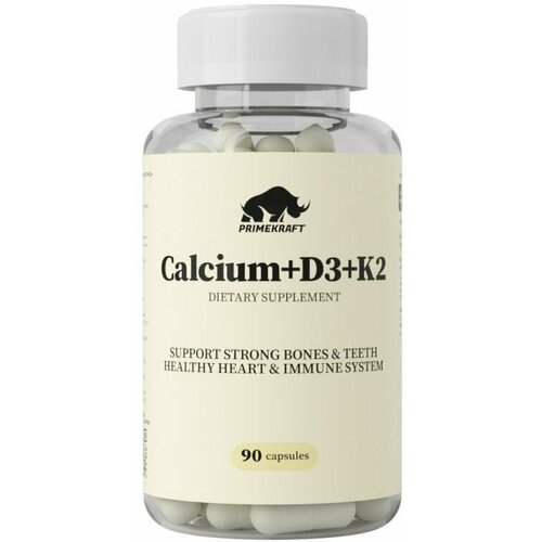     Prime Kraft Calcium+D3+K2 (90 )  -     , -  