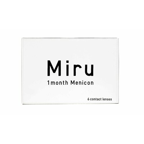     Menicon Miru 1month, 6 ., R 8,6, D -2,5, , 1 .  -     , -  