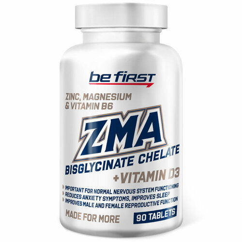 ���� Be First ZMA bisglycinate chelate + vitamin D3 (90���)