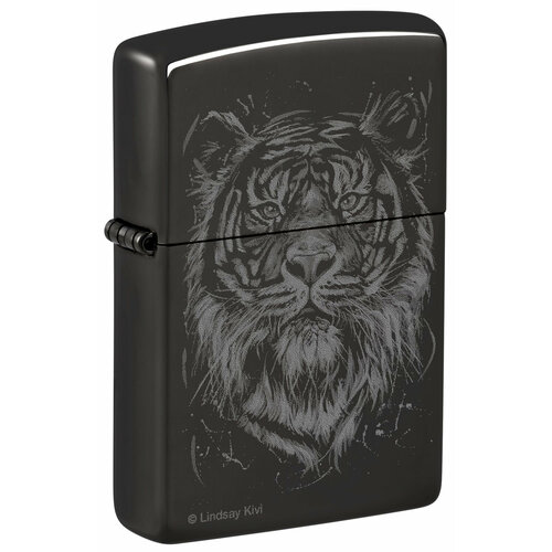 ���� ��������� ZIPPO Big Cat � ��������� High Polish Black, ������/�����, ������, ���������, 38x13x57 ��