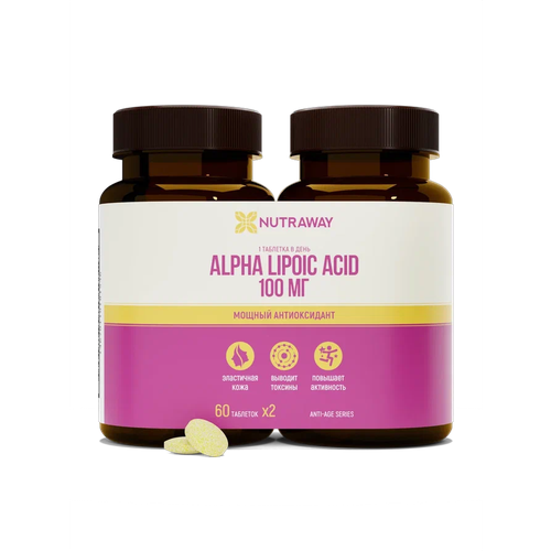   ALPHA LIPOIC ACID (- ) NUTRAWAY 120  ( 60 + 60 )  -     , -  