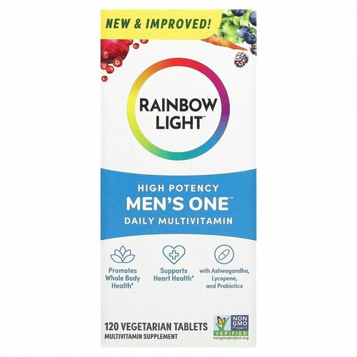 ���� Rainbow Light, Men's One, ��������������, 120 ��������