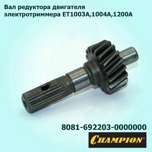       CHAMPION ET1003A,1004A,1200A  -     , -  