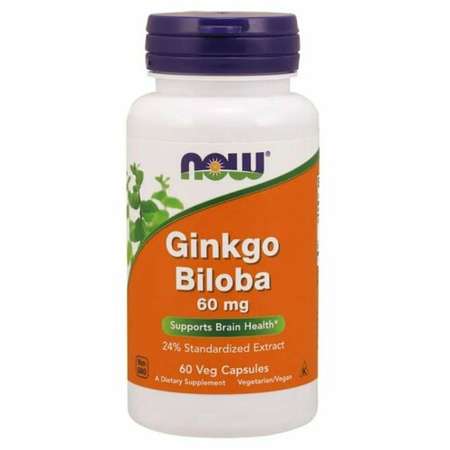   NOW   GINKGO BILOBA 60  60   -     , -  