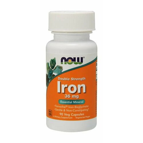   Now Double Strength Iron 36 mg  -     , -  