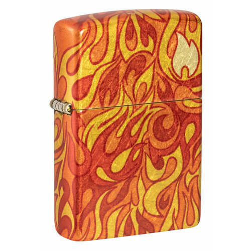    ZIPPO Fire   540 Tumbled Brass, /, , 38x13x57   -     , -  