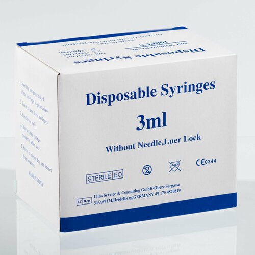 ���� ������ Luer Lock 3 ml 10 ��