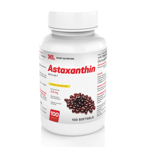    240% XL Astaxanthin with MCT, 100 ,     -     , -  