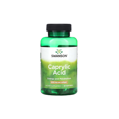     Swanson Caprylic Acid 600 mg (60 )  -     , -  