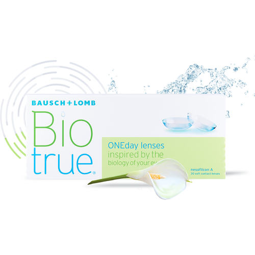     Bausch & Lomb Biotrue ONEday, 30 ., R 8,6, D -8, 1 .  -     , -  