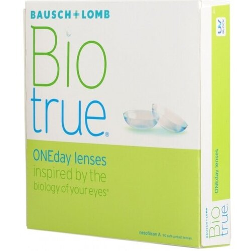     Bausch & Lomb Biotrue ONEday, 90 ., R 8,6, D -3,75, 1 .  -     , -  