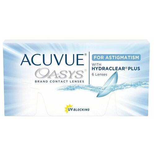     ACUVUE OASYS For Astigmatism with Hydraclear Plus, 6 ., R 8,6, D +3,25,CYL:-1,75,A:130  -     , -  