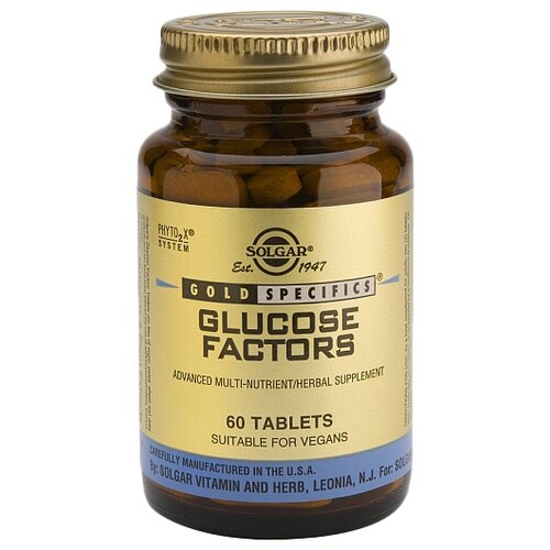 ���� Solgar Glucose factors ���., 146 �, 60 ��.