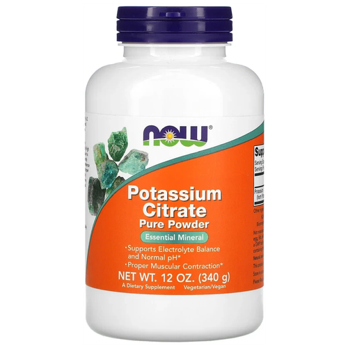    NOW Potassium Citrate, 340   -     , -  