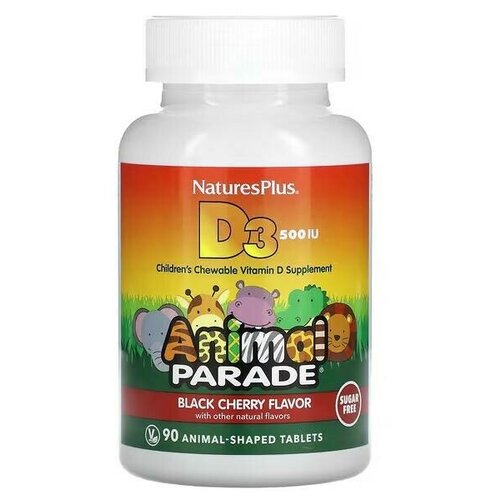   Natures Plus Source of Life, Animal Parade,  D3,  ,    , 12,5  (500 ) 90    -     , -  