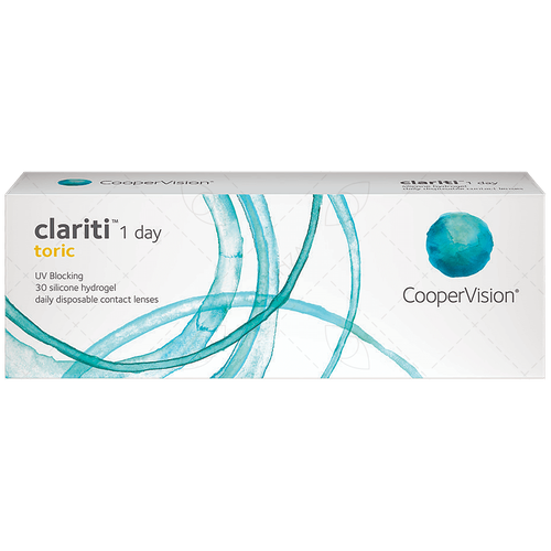     CooperVision Clariti 1 day toric., 30 ., R 8,6, D 0,CYL:-1,75,A:150, , 1 .  -     , -  