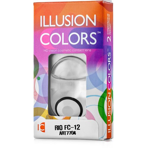     ILLUSION olors Rio, 2 ., R 8,6, D 0, fc-12  -     , -  