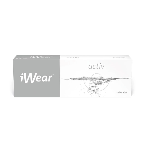 ���� ����������� ���������� ����� iWear Activ, 30 ��., R 8,6, D -4