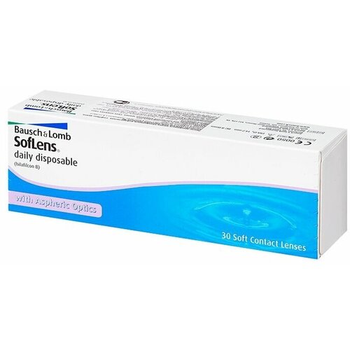     Bausch & Lomb Soflens Daily Disposable, 30 ., R 8,6, D -2,25  -     , -  