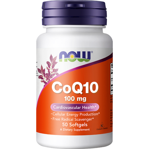   NOW Foods CoQ10 100 mg 50   -     , -  