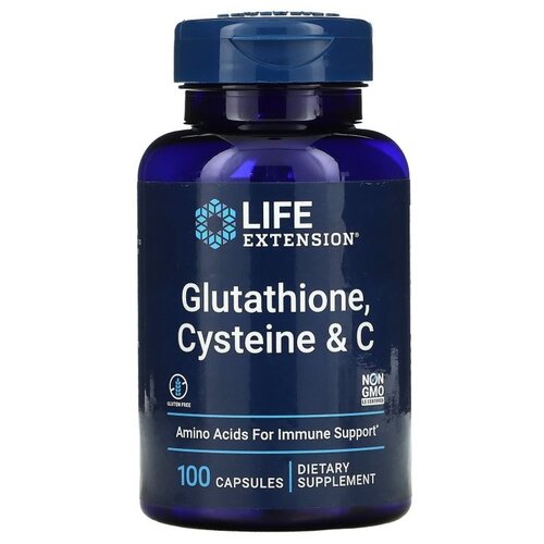    Life Extension Glutathione Cysteine & C, 160 , 100 .  -     , -  