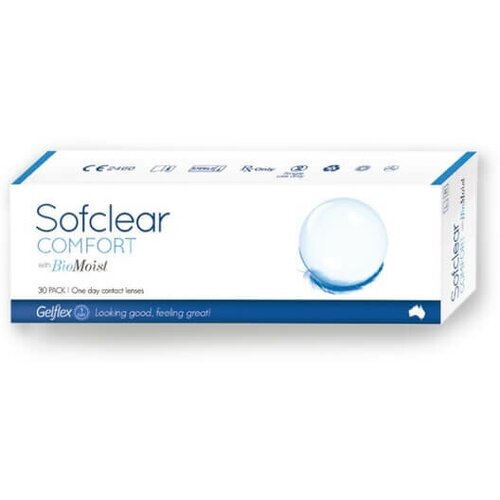     Gelflex Sofclear Comfort with BioMoist One day, 30 ., R 8,6, D -13,5  -     , -  