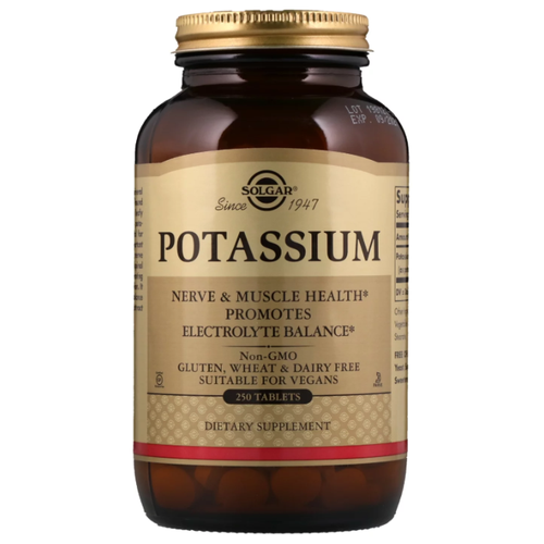 ���� Solgar Potassium ���., 250 ��, 540 �, 250 ��., 1 ��.