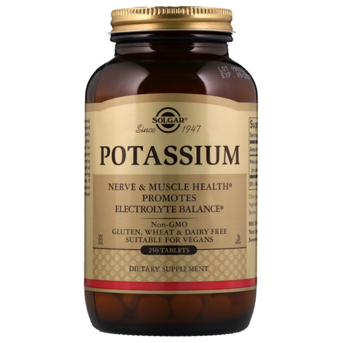   Solgar Potassium ., 250 , 800 , 250 .  -     , -  