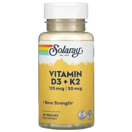 ���� Solaray Vitamin D3 + K2 60 �������������� ������