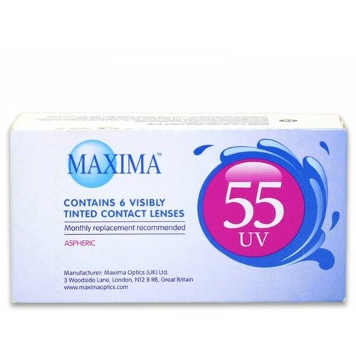     Maxima 55 UV Aspheric, 6 ., R 8,9, D -1,25  -     , -  