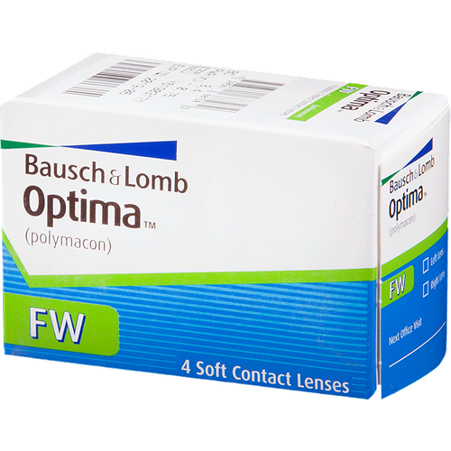 ���� ���������� ����� BAUSCH+LOMB Optima FW, 4 ��., R 8,7, D -3,5, 1 ��.